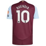 aston villa adidas home authentic shirt 2024-25 with buendia 10 printing Collection | Aston Villa Fan Shop