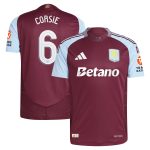 aston villa adidas home authentic shirt 2024-25 with corsie 6 cup printing Collection | Aston Villa Fan Shop