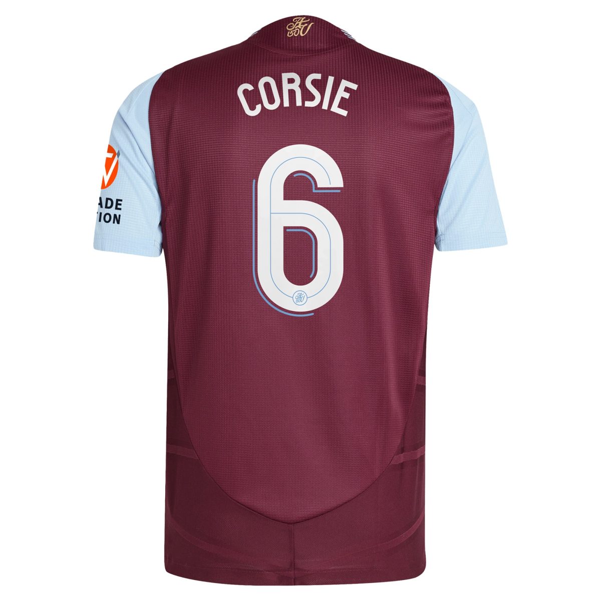 aston villa adidas home authentic shirt 2024-25 with corsie 6 cup printing Collection | Aston Villa Fan Shop