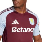 aston villa adidas home authentic shirt 2024-25 with custom printing Collection | Aston Villa Fan Shop