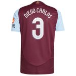 aston villa adidas home authentic shirt 2024-25 with diego carlos 3 cup printing Collection | Aston Villa Fan Shop
