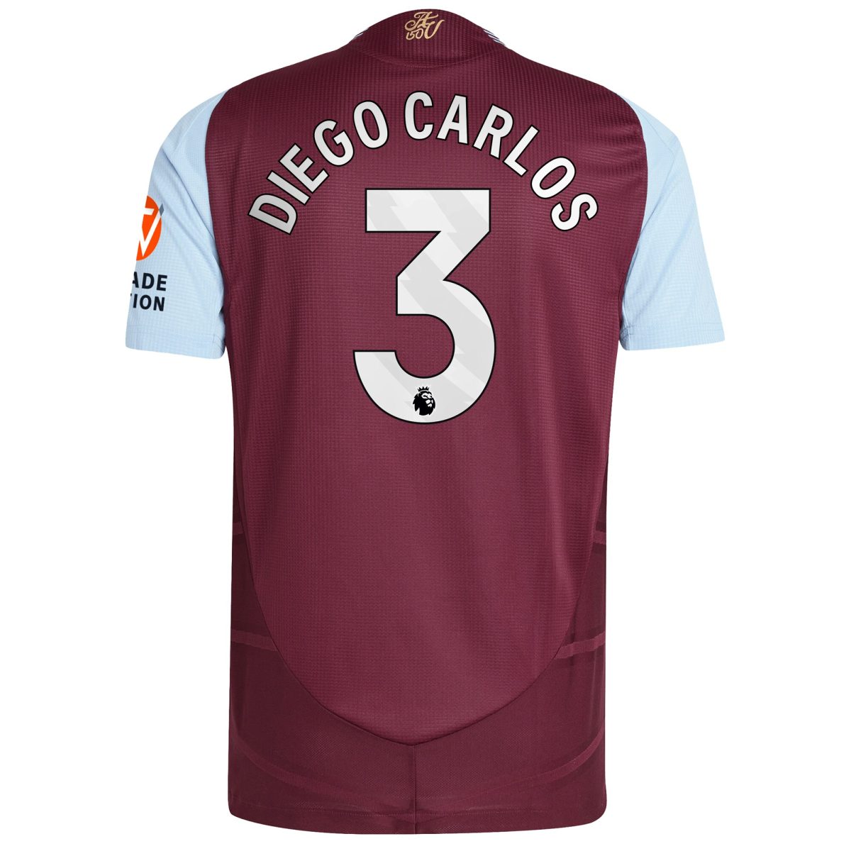 aston villa adidas home authentic shirt 2024-25 with diego carlos 3 printing Collection | Aston Villa Fan Shop