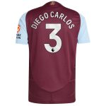 aston villa adidas home authentic shirt 2024-25 with diego carlos 3 printing Collection | Aston Villa Fan Shop
