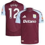 aston villa adidas home authentic shirt 2024-25 with digne 12 printing Collection | Aston Villa Fan Shop
