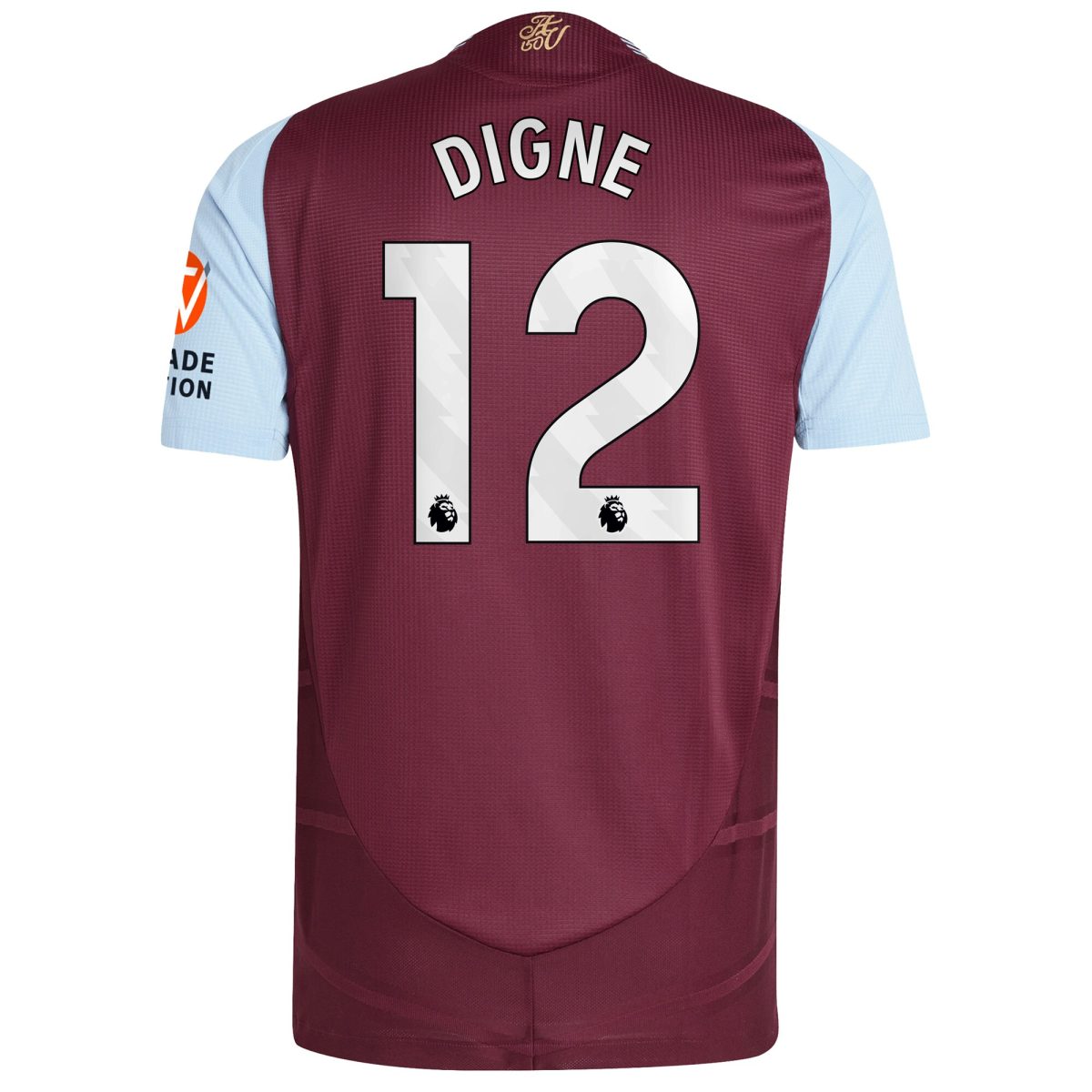 aston villa adidas home authentic shirt 2024-25 with digne 12 printing Collection | Aston Villa Fan Shop