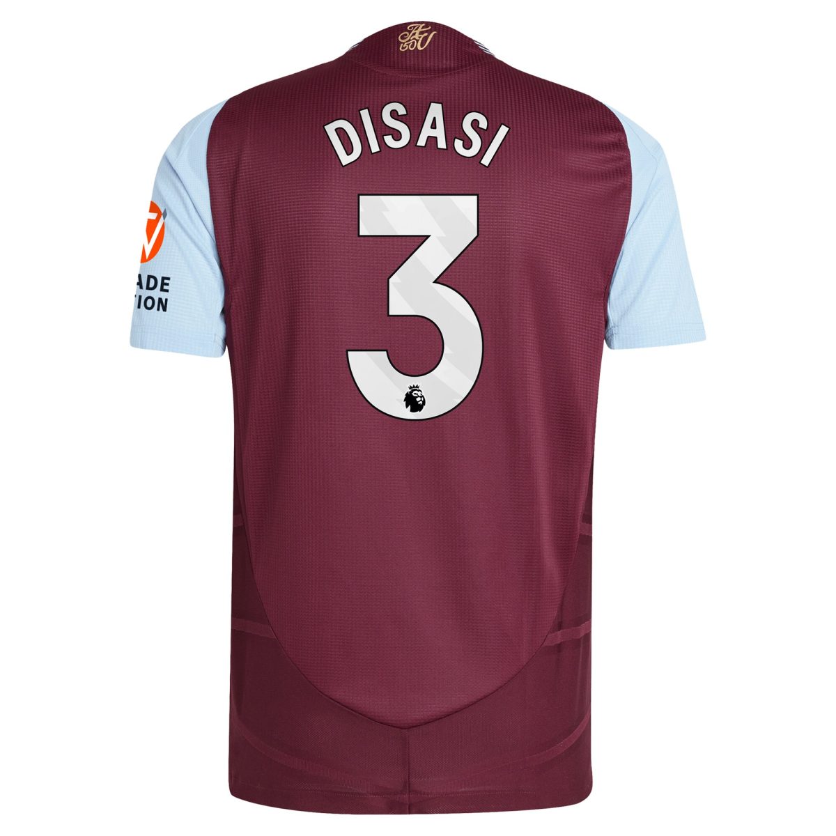 aston villa adidas home authentic shirt 2024-25 with disasi 3 printing Collection | Aston Villa Fan Shop