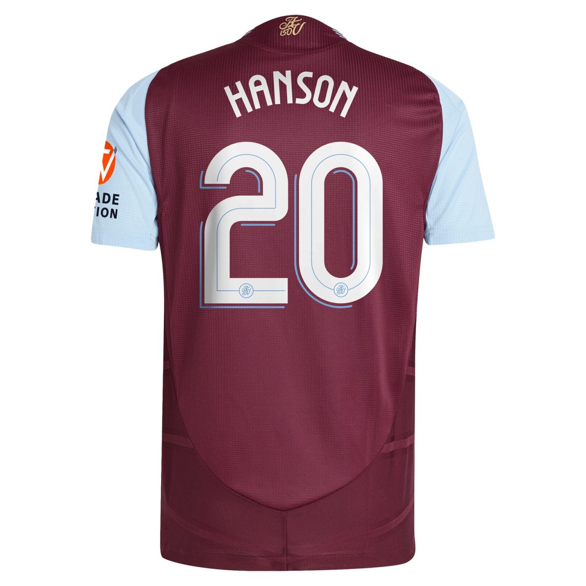 aston villa adidas home authentic shirt 2024-25 with hanson 20 cup printing Collection | Aston Villa Fan Shop