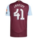 aston villa adidas home authentic shirt 2024-25 with j. ramsey 41 cup printing Collection | Aston Villa Fan Shop