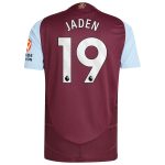 aston villa adidas home authentic shirt 2024-25 with jaden 19 printing Collection | Aston Villa Fan Shop