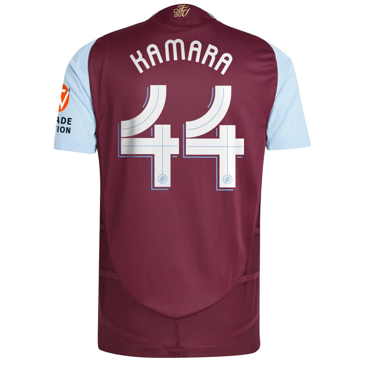 aston villa adidas home authentic shirt 2024-25 with kamara 44 cup printing Collection | Aston Villa Fan Shop