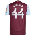 aston villa adidas home authentic shirt 2024-25 with kamara 44 cup printing Collection | Aston Villa Fan Shop