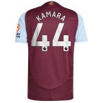 aston villa adidas home authentic shirt 2024-25 with kamara 44 printing Collection | Aston Villa Fan Shop