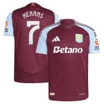 aston villa adidas home authentic shirt 2024-25 with kearns 7 cup printing Collection | Aston Villa Fan Shop