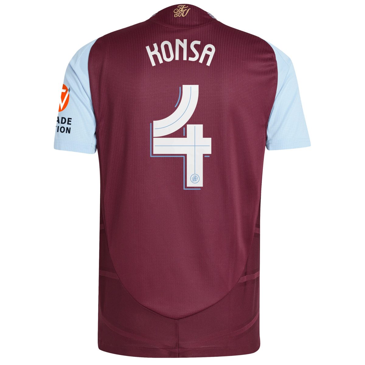 aston villa adidas home authentic shirt 2024-25 with konsa 4 cup printing Collection | Aston Villa Fan Shop