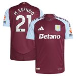 aston villa adidas home authentic shirt 2024-25 with m.asensio 21 printing Collection | Aston Villa Fan Shop