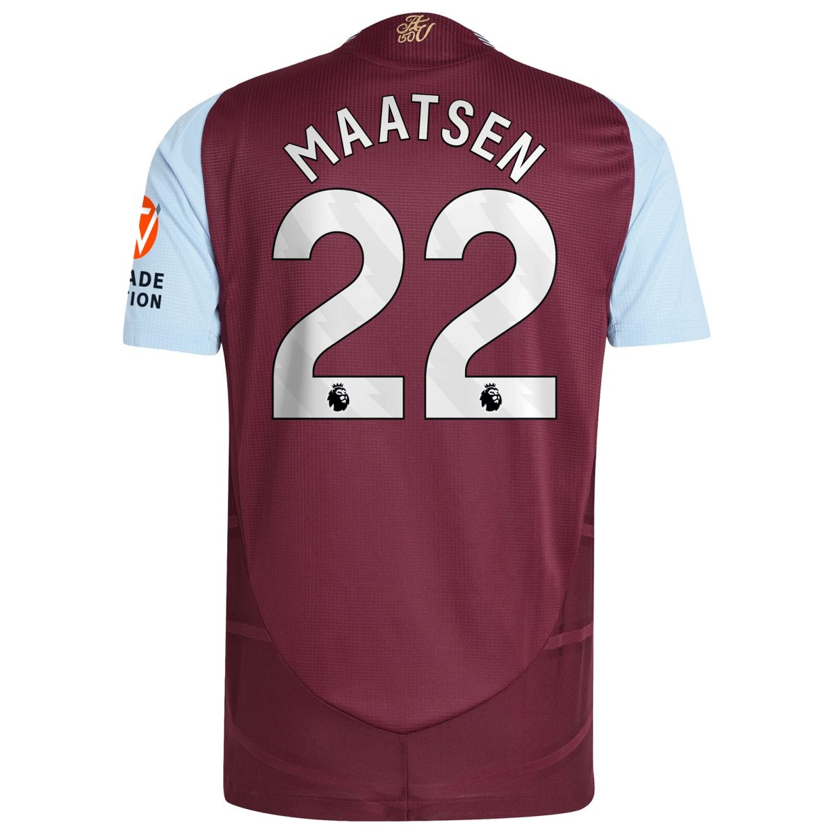 aston villa adidas home authentic shirt 2024-25 with maatsen 22 printing Collection | Aston Villa Fan Shop