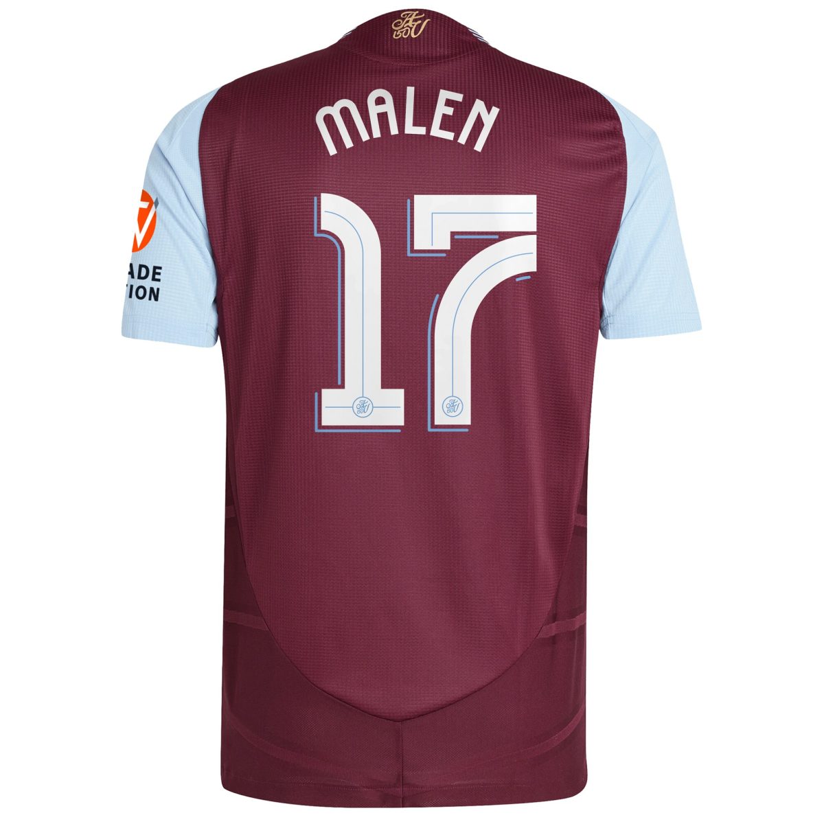aston villa adidas home authentic shirt 2024-25 with malen 17 cup printing Collection | Aston Villa Fan Shop