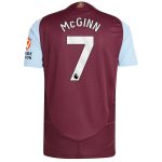 aston villa adidas home authentic shirt 2024-25 with mcginn 7 printing Collection | Aston Villa Fan Shop