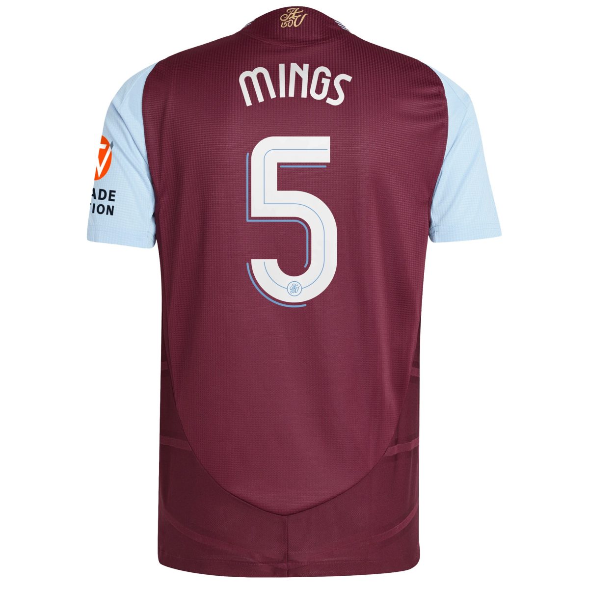 aston villa adidas home authentic shirt 2024-25 with mings 5 cup printing Collection | Aston Villa Fan Shop