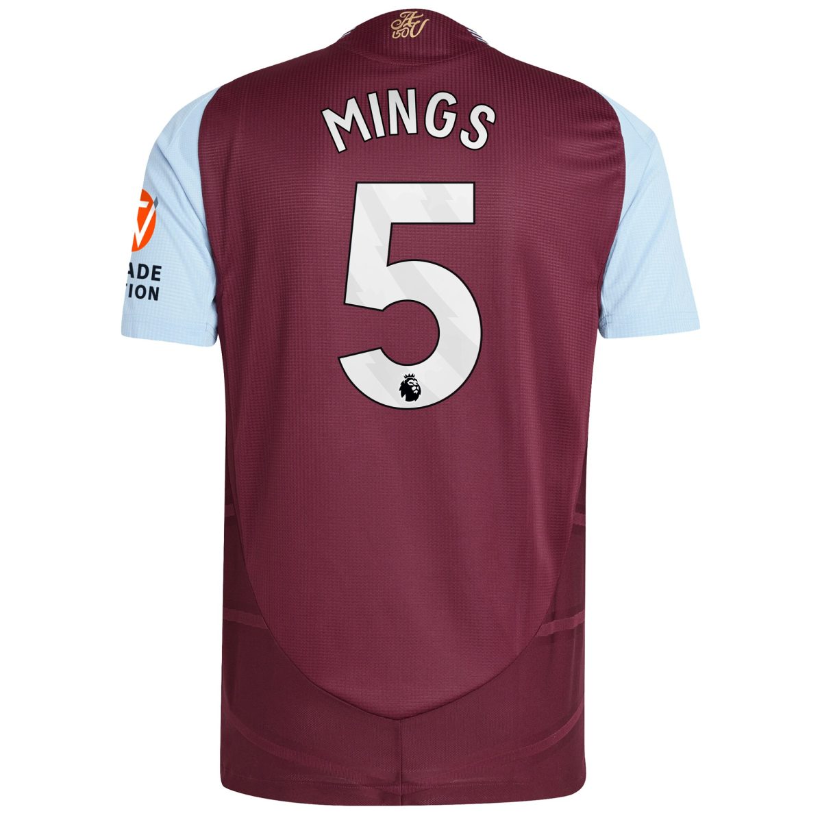aston villa adidas home authentic shirt 2024-25 with mings 5 printing Collection | Aston Villa Fan Shop