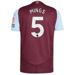 aston villa adidas home authentic shirt 2024-25 with mings 5 printing Collection | Aston Villa Fan Shop