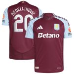 aston villa adidas home authentic shirt 2024-25 with nedeljković 20 cup printing Collection | Aston Villa Fan Shop