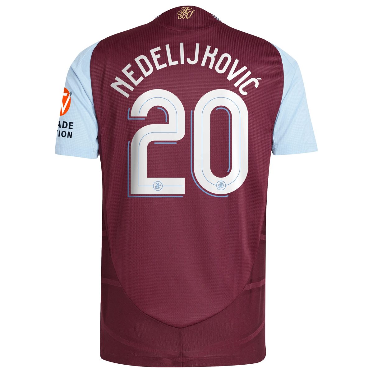 aston villa adidas home authentic shirt 2024-25 with nedeljković 20 cup printing Collection | Aston Villa Fan Shop