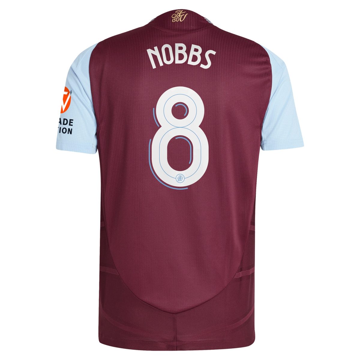 aston villa adidas home authentic shirt 2024-25 with nobbs 8 cup printing Collection | Aston Villa Fan Shop