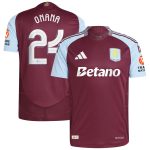 aston villa adidas home authentic shirt 2024-25 with onana 24 cup printing Collection | Aston Villa Fan Shop