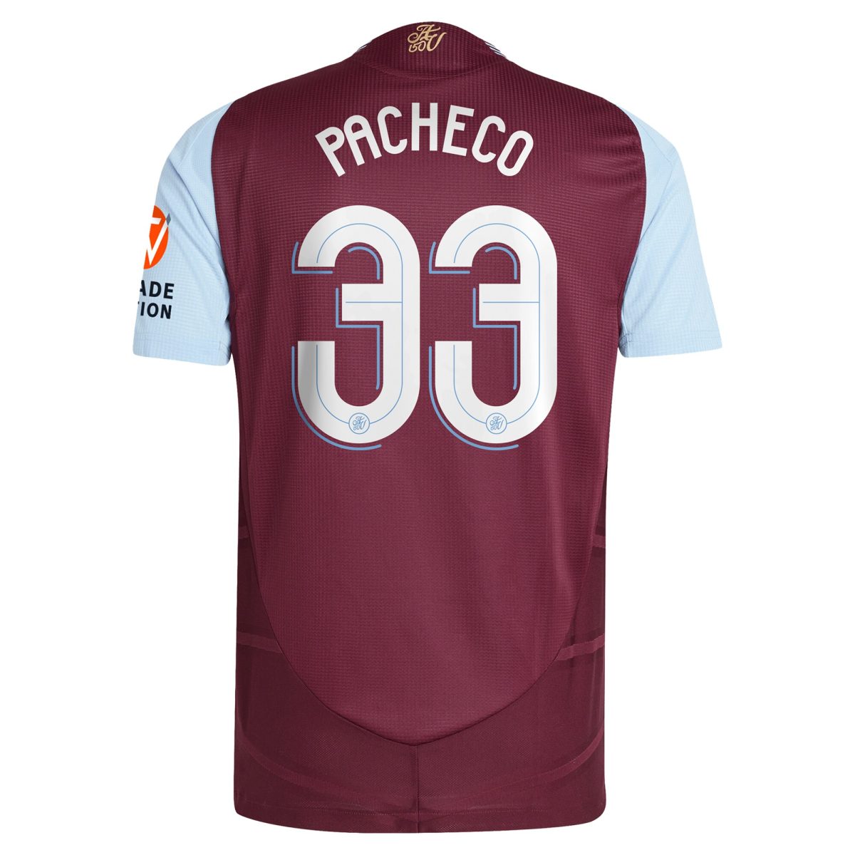 aston villa adidas home authentic shirt 2024-25 with pacheco 33 cup printing Collection | Aston Villa Fan Shop