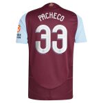 aston villa adidas home authentic shirt 2024-25 with pacheco 33 cup printing Collection | Aston Villa Fan Shop