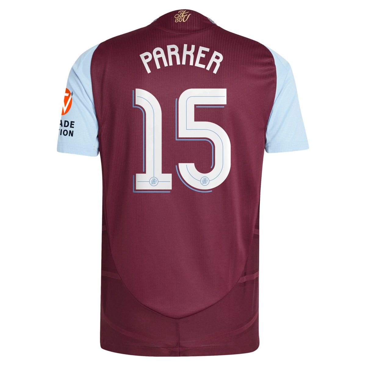 aston villa adidas home authentic shirt 2024-25 with parker 15 cup printing Collection | Aston Villa Fan Shop