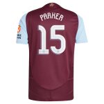 aston villa adidas home authentic shirt 2024-25 with parker 15 cup printing Collection | Aston Villa Fan Shop