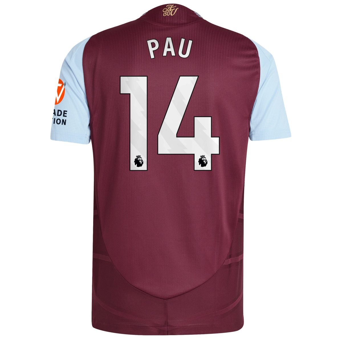 aston villa adidas home authentic shirt 2024-25 with pau 14 printing Collection | Aston Villa Fan Shop