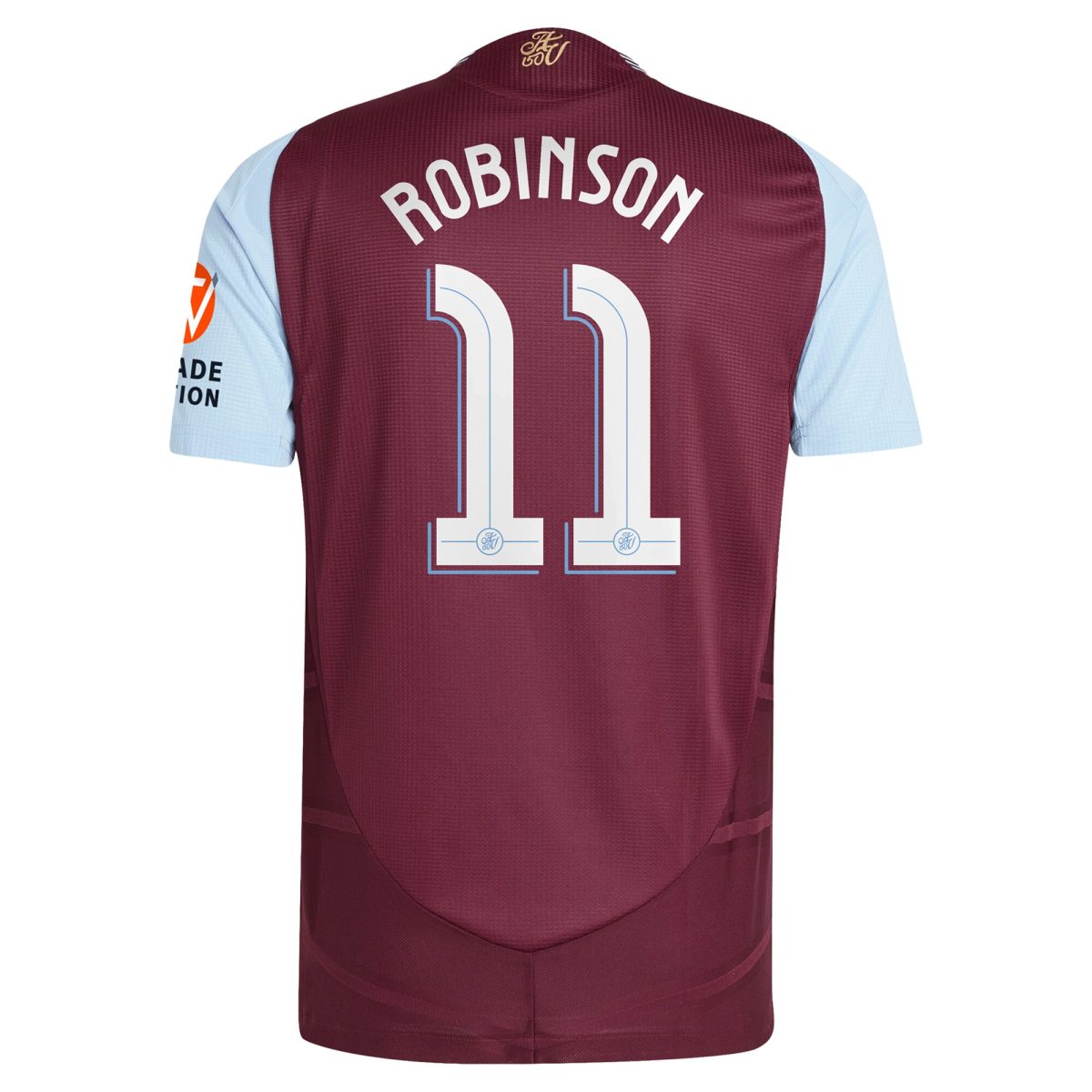 aston villa adidas home authentic shirt 2024-25 with robinson 11 cup printing Collection | Aston Villa Fan Shop