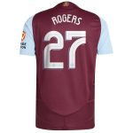 aston villa adidas home authentic shirt 2024-25 with rogers 27 cup printing Collection | Aston Villa Fan Shop