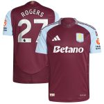 aston villa adidas home authentic shirt 2024-25 with rogers 27 printing Collection | Aston Villa Fan Shop