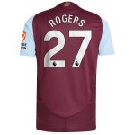 aston villa adidas home authentic shirt 2024-25 with rogers 27 printing Collection | Aston Villa Fan Shop
