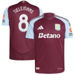 aston villa adidas home authentic shirt 2024-25 with tielemans 8 cup printing Collection | Aston Villa Fan Shop