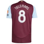 aston villa adidas home authentic shirt 2024-25 with tielemans 8 cup printing Collection | Aston Villa Fan Shop