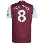 aston villa adidas home authentic shirt 2024-25 with tielemans 8 printing Collection | Aston Villa Fan Shop