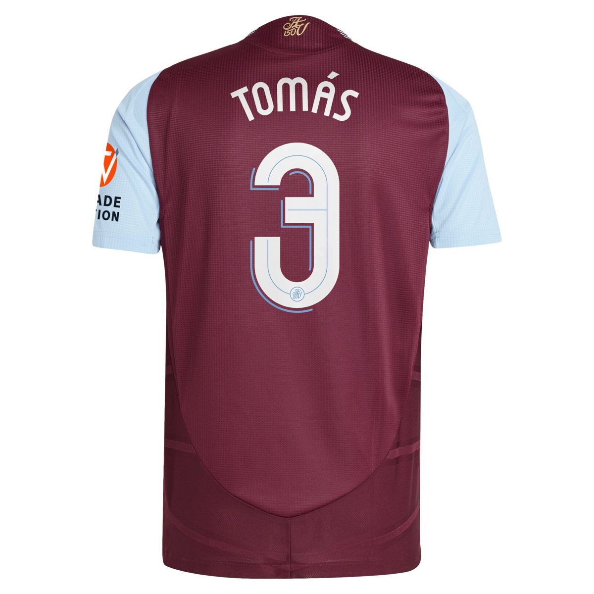 aston villa adidas home authentic shirt 2024-25 with tomás 3 cup printing Collection | Aston Villa Fan Shop