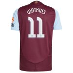 aston villa adidas home authentic shirt 2024-25 with watkins 11 cup printing Collection | Aston Villa Fan Shop