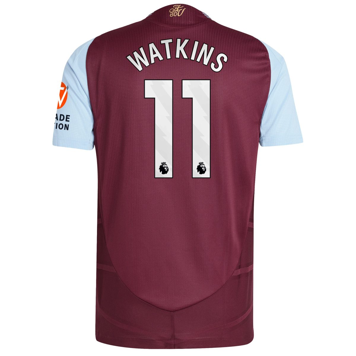 aston villa adidas home authentic shirt 2024-25 with watkins 11 printing Collection | Aston Villa Fan Shop