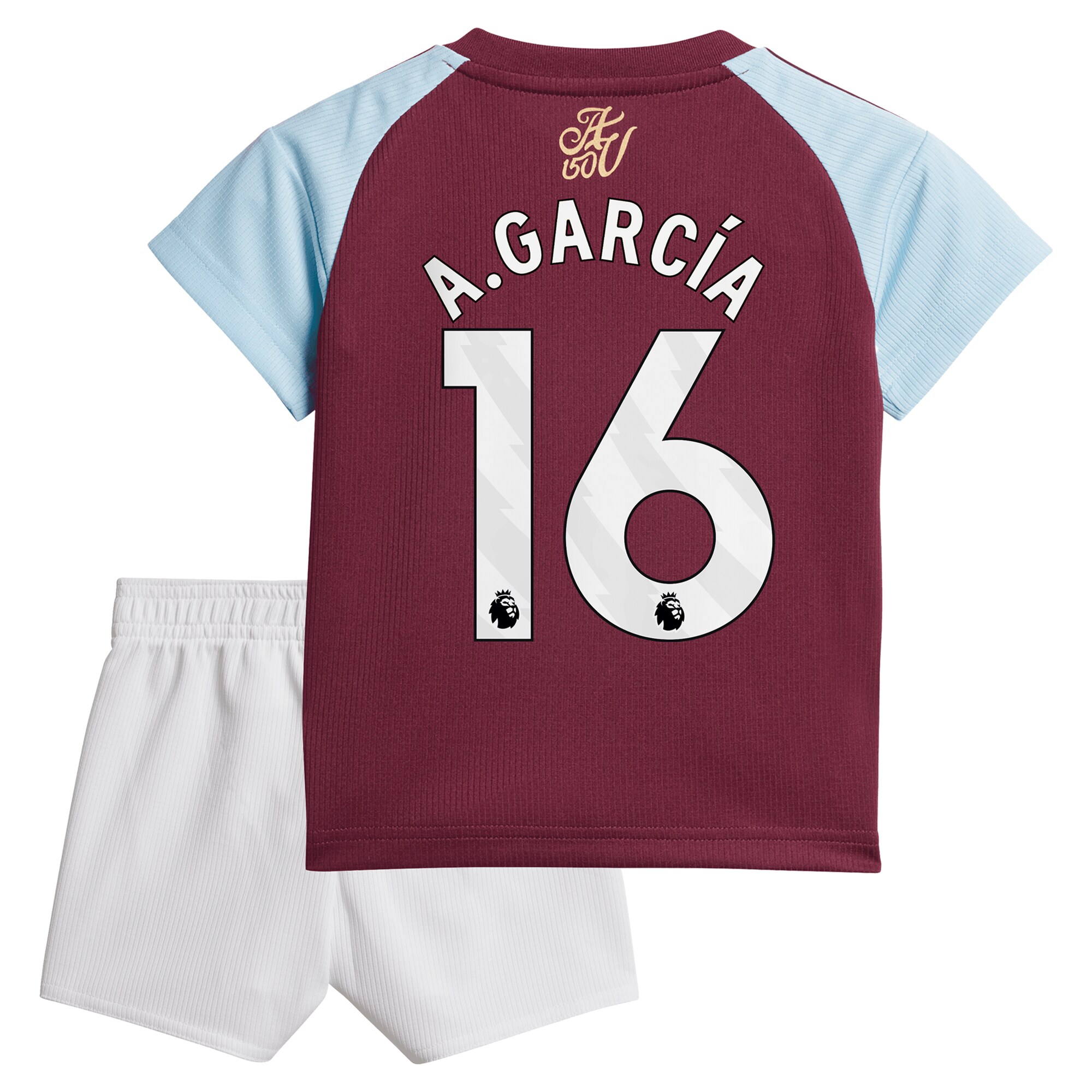 aston villa adidas home baby kit 2024-25 with a.garcía 16 printing Collection | Aston Villa Fan Shop