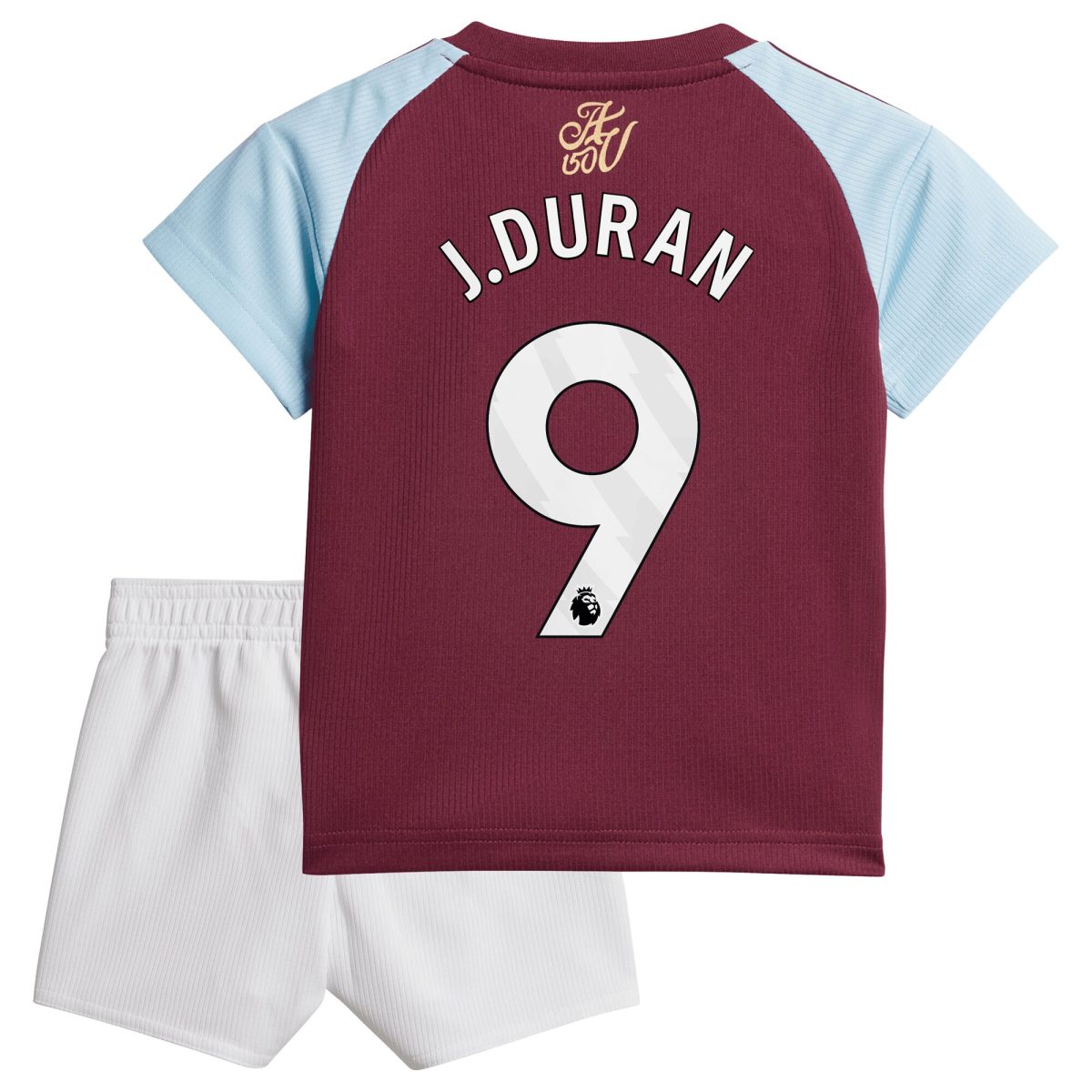 aston villa adidas home baby kit 2024-25 with j.duran 9 printing Collection | Aston Villa Fan Shop