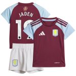aston villa adidas home baby kit 2024-25 with jaden 19 printing Collection | Aston Villa Fan Shop