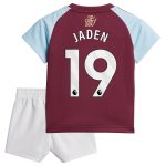 aston villa adidas home baby kit 2024-25 with jaden 19 printing Collection | Aston Villa Fan Shop