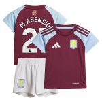 aston villa adidas home baby kit 2024-25 with m.asensio 21 printing Collection | Aston Villa Fan Shop