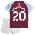 aston villa adidas home baby kit 2024-25 with nedeljković 20 printing Collection | Aston Villa Fan Shop
